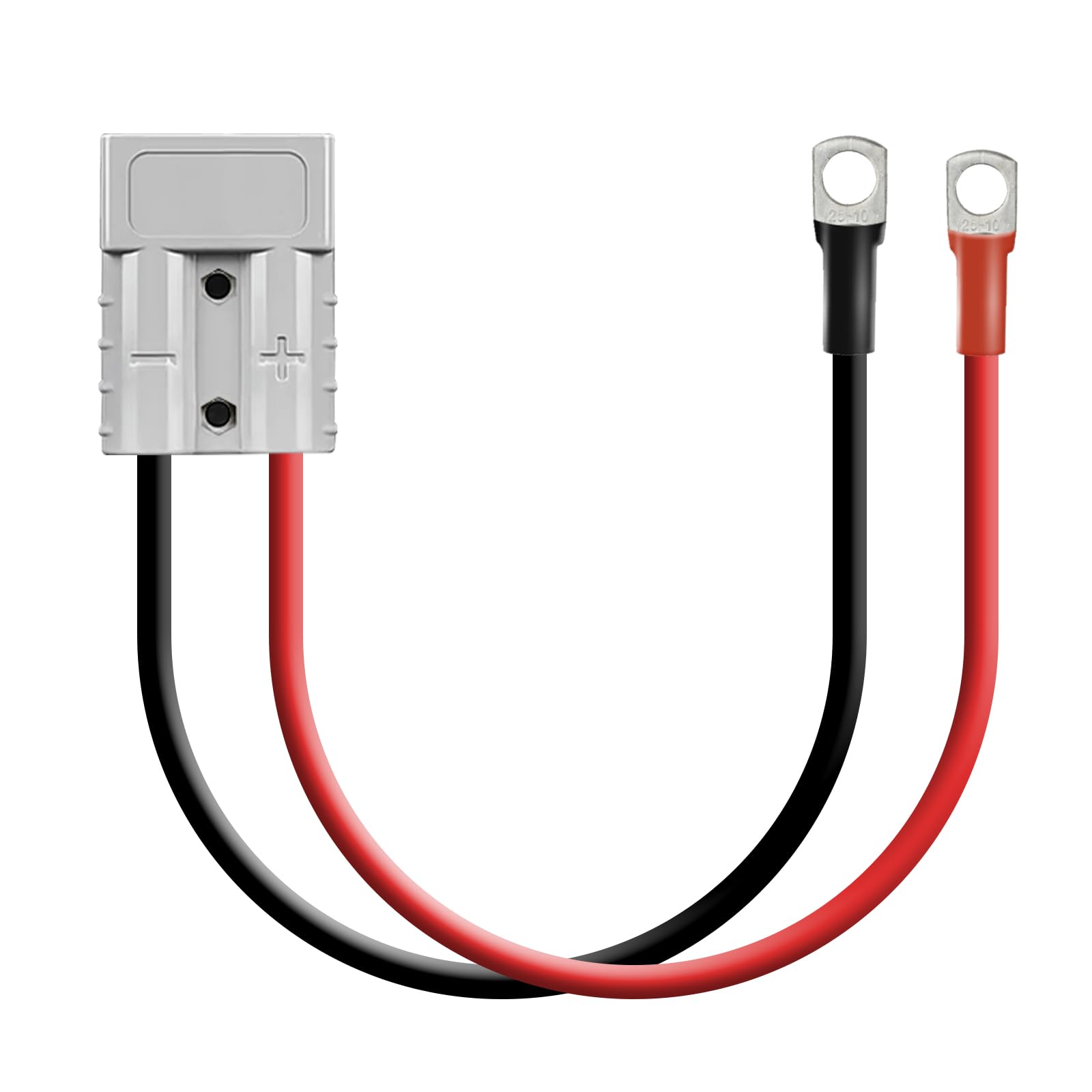 Photo 1 of DC HOUSE 120A Battery Connector Plug, 4 AWG, 600V 0.98ft, M8 Battery Cables, Waterproof Quick Connectors for Lifepo4 Batteries Power Transfer, Golf Carts(1 Pcs)