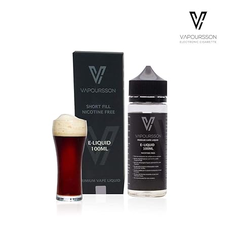 Vapoursson 100ml Cola 0mg E-Flüssigkeit | Shortfill Nikotinfreie Flaschen | 50/50 PG / VG - Starke echte Aromen | Für E-Shish