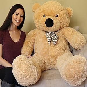 Yesbears 5 Feet Giant Teddy Bear - Sun Tan 