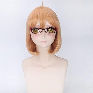 Amazon Com Cnmjf Women S Short Hair Wig Girl Cute Princess Loli