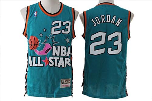 All Star 23 Michael Jordan Green Hardwood Classics Swingman Jersey Size-M
