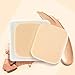 KOOBA 2pcs Square Makeup Sponges with 1 Travel Case, Beauty Face Primer Compact Powder Puff, Blender Sponge Replacement for Cosmetic Flawless Foundation, Sensitive and All Skin Types