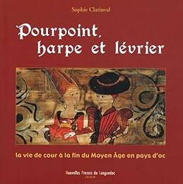 Pourpoint, harpe et lévrier