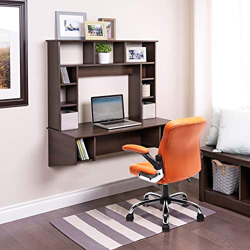 Myka's Ergonomic Leather Executive Office Chair High Back Computer Desk