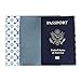 Fashion passport covers luxury stylish travel ID holder eco leather