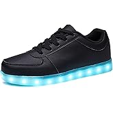 SANYES USB Charging Light Up Shoes Sports LED Shoes Dancing Sneakers