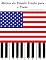 Livro Música dos Estados Unidos para o Piano: 10 Canções Patrióticas