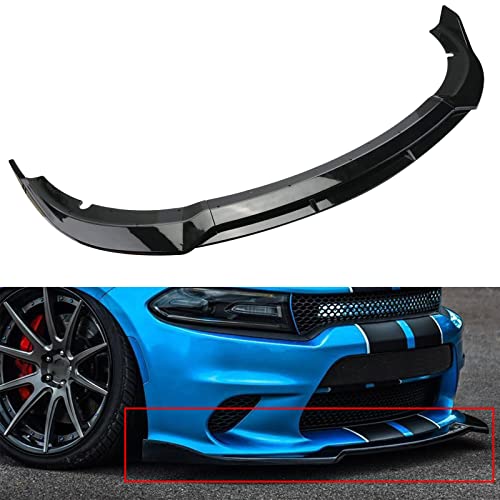 Front Bumper Lip Compatible with 2015 2016 2017 2018 2019 2020 2021