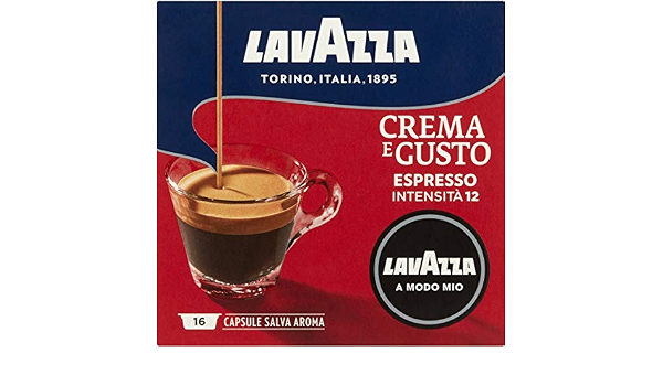 3 Pack of Lavazza A Modo Mio Crema E Gusto Espresso Coffee Capsules 16 Pack  : Amazon.com.au