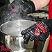 BBQ Grilling Gloves by Grill n Chill - 932°F Extreme Heat Resistant Grill Gloves for Cooking, Oven, Barbecue - Longest (15 inches) for Best Fire Protection