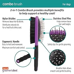 Hartz Groomer's Best Combo Dog Brush