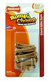 Nylabone Romp 'N Chomp Mini Peanut Butter Flavored Souper Dog Chew Toy Refills, 9 Count