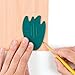 Fiskars Lia Griffith Designer Peony Flower Template, Teal Green