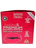 RedLips 2 Premium Improved Formula Male Enhancement Sex Pill 1250mg!- 1 Pill! by Red Lips 2