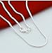 10pcs 925 Silver Plated 20