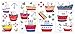 RoomMates Ship Shape Peel and Stick Wall Decals