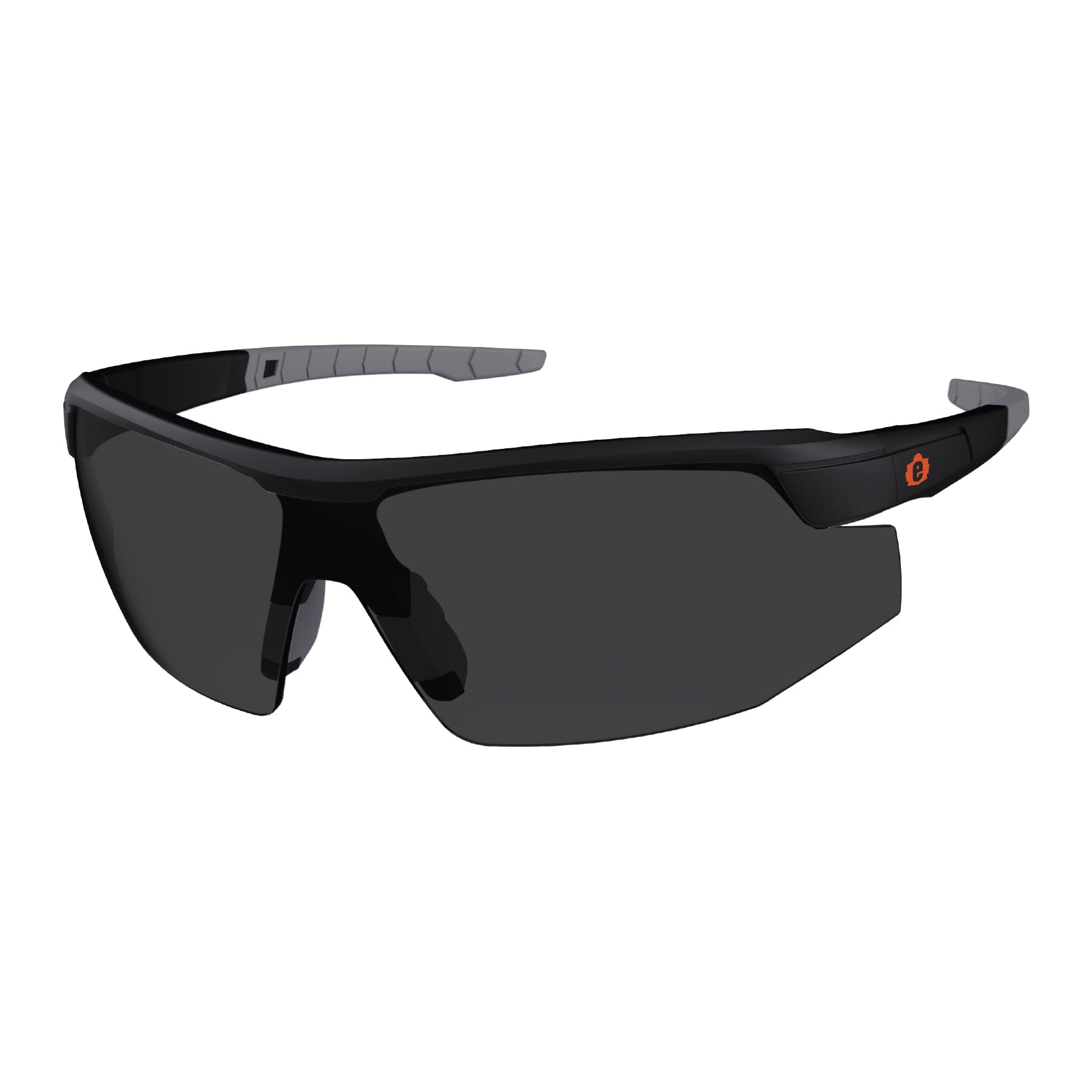 Photo 1 of Ergodyne Skullerz SKOLL Safety Sunglasses-Matte Black Frame, Anti-Fog Smoke Lens