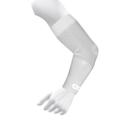 OS1st AS6 Performance Arm Sleeve (Two Sleeves) Supports The Elbow and arm, Reduces Muscle Fatigue and Protects from Sun Damage and Inclement Weather