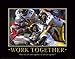 Iowa Hawkeye Football Motivational Poster Art Print 11x14 Nile Kinnick Stadium Herky