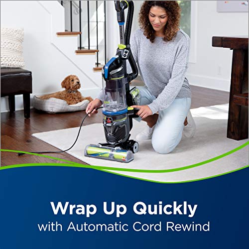 BISSELL 27909 Pet Hair Eraser Turbo Rewind Vacuum, Lightweight