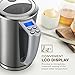 VAVA Electric Kettle Temperature Control Water Kettle Stainless Steel Cordless Tea Kettle with LCD Display (BPA-Free Build, Keep Warm Function, Strix Control, FDA Certified), 1.7-Liter