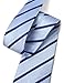 Origin Ties Classic Crossed Textured with Striped Business Silk Tie
