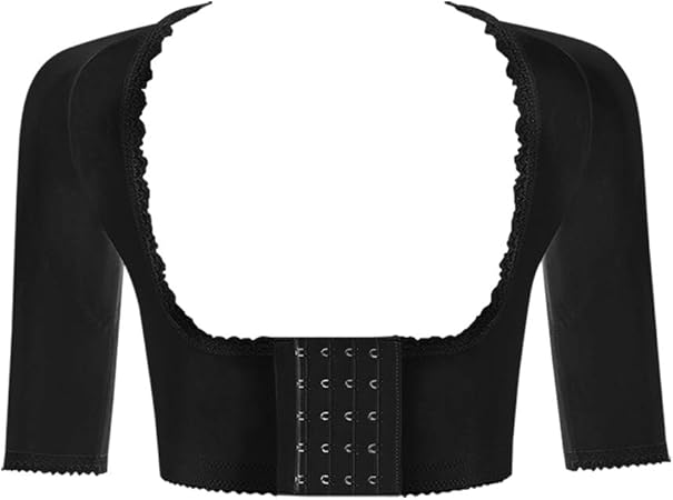 Amazon Burvogue 二の腕シェイパー 引き締め 美腕 猫背矯正 補正下着 加圧インナー ボディ谷間メイク 痩せる Burvogue 補正下着トップス