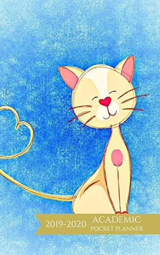 Academic Pocket Planner 2019-2020: Trendy Cat Weekly and Monthly Calendar for To-Do List, Appointment Journal and Academic Agenda Schedule Organizer ... - June 2020 (Trendy Academic Pocket Planner) Paperback – 20 April 2019