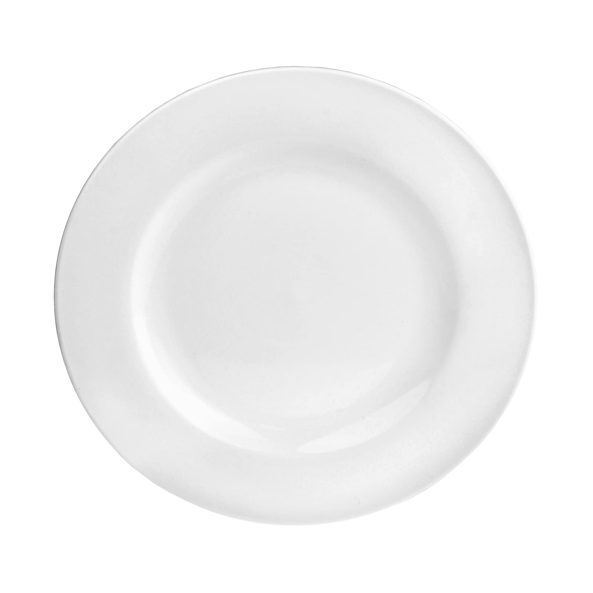 Utopia E10017 Pure Wide Rim Plate, 6.75", 17 cm, White (Pack of 24)