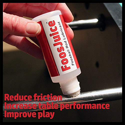 FoosJuice® 100 Silicone Foosball Rod Lubricant with Dauber Top