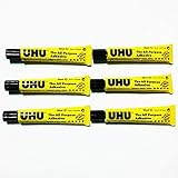UHU Glue DIY All Purpose Adhesive 20 ml 6 Tubes