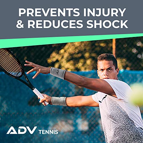 ADV Tennis Dampener with Custom Feel 3 Pack Racket Shock Absorber to Reduce Vibration