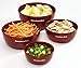 KitchenAid KC176BXERA Prep Bowls with Lids, Set of 4, Red