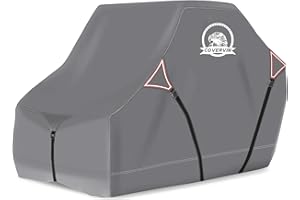 COVERVIN UTV Cover 2-3 Seater, Heavy-Duty Side-by-Side Waterproof Cover Compatible with Polaris Ranger RZR, Yamaha Wolverine,