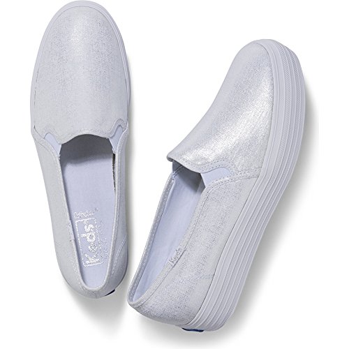 keds triple decker metallic linen