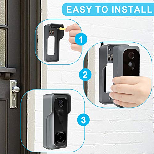 Doorbell Camera WiFi with Motion Detector/Waterproof Video Doorbell