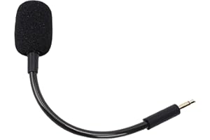 Fabater Replacement Microphone for Razers Krakens V3 Wired USB Gaming Headset, Clear Sound Noise Cancelling Boom Mic with 3.5