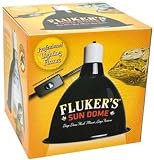 Fluker's 27004 Mini Sun Dome Reptile Lamp - Deep Dome Fixture, 5.5-Inch