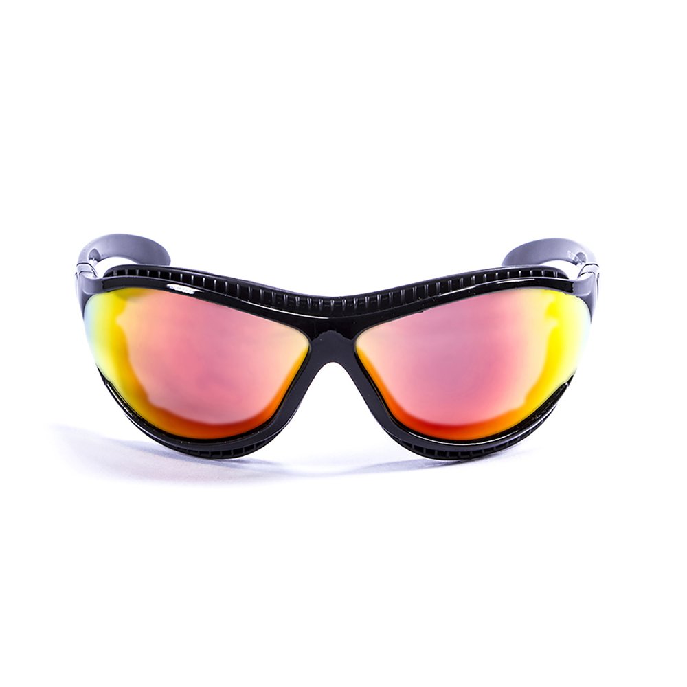 OceanGlasses - tierra de fuego - Polarized Sunglasses - Frame : Shiny Black - Lens: Revo Yellow (12201.1)