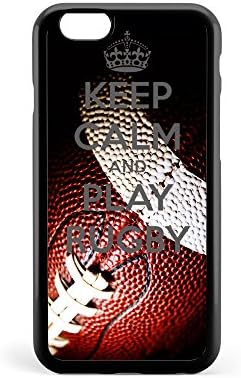 iPhone 7 7S Case with rugby American football keep calm -poplar sports case for iphone 7 7S