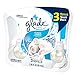 Glade PlugIns Refills Air Freshener Starter Kit, Scented and Essential Oils for Home and Bathroom, Clean Linen, 4.02 Fl Oz, 2 Warmers + 6 Refills