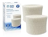 Fette Filter - Humidifier Wicking Filters Compatible with Honeywell HC-14V1, HC-14, HC-14N. Filter E. (Pack of 2)
