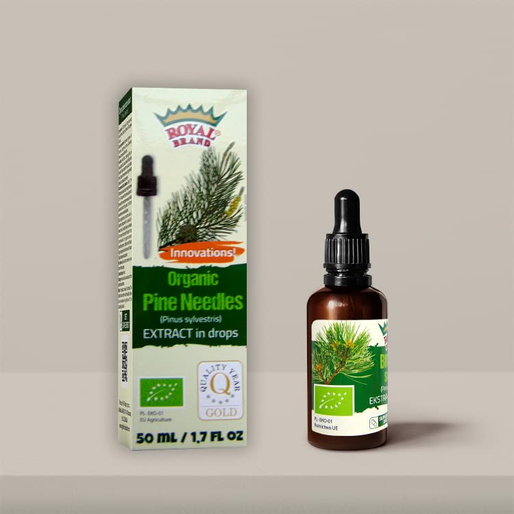 Organic Pine Needles/Organic Pine Buds/Extract/Tincture / 50 ml/1.7 FL OZ