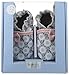 Robeez Girls' Soft Soles, Traditional Silhouette Slip-on, Wildflowers-Grey/Pink, 0-6 Months M US Infant