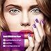 Ovonni LED Nail Lamp, 12W Nails Dryer with Timer for Fingernail Gel Polishes, Quick Dry Professional Curing Light for Nail Art at Home and Salon Black