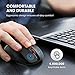 Habor Wireless Mouse, 2.4G USB Wireless Mice Optical PC Laptop Notebook Computer Cordless Mouse with Nano Receiver, 6 Buttons, 2400 DPI 5 Adjustment Levels, Home & Office for Windows Mac Linux
