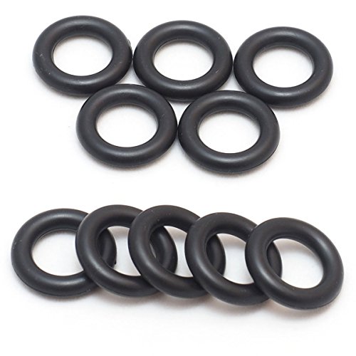 ikris 10-Pack Premium RubberFlex Buna Rubber Garden Hose Washers - Crack and Cold-resistant