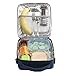 UPPER ORDER Reusable Insulated Lunch Box for Men and Women (Black) Durable Leakproof Cooler Tote Bag Freezable Lunch Bag for Adults. Top Women and Mens Lunch Box for Office Work, Picnic.