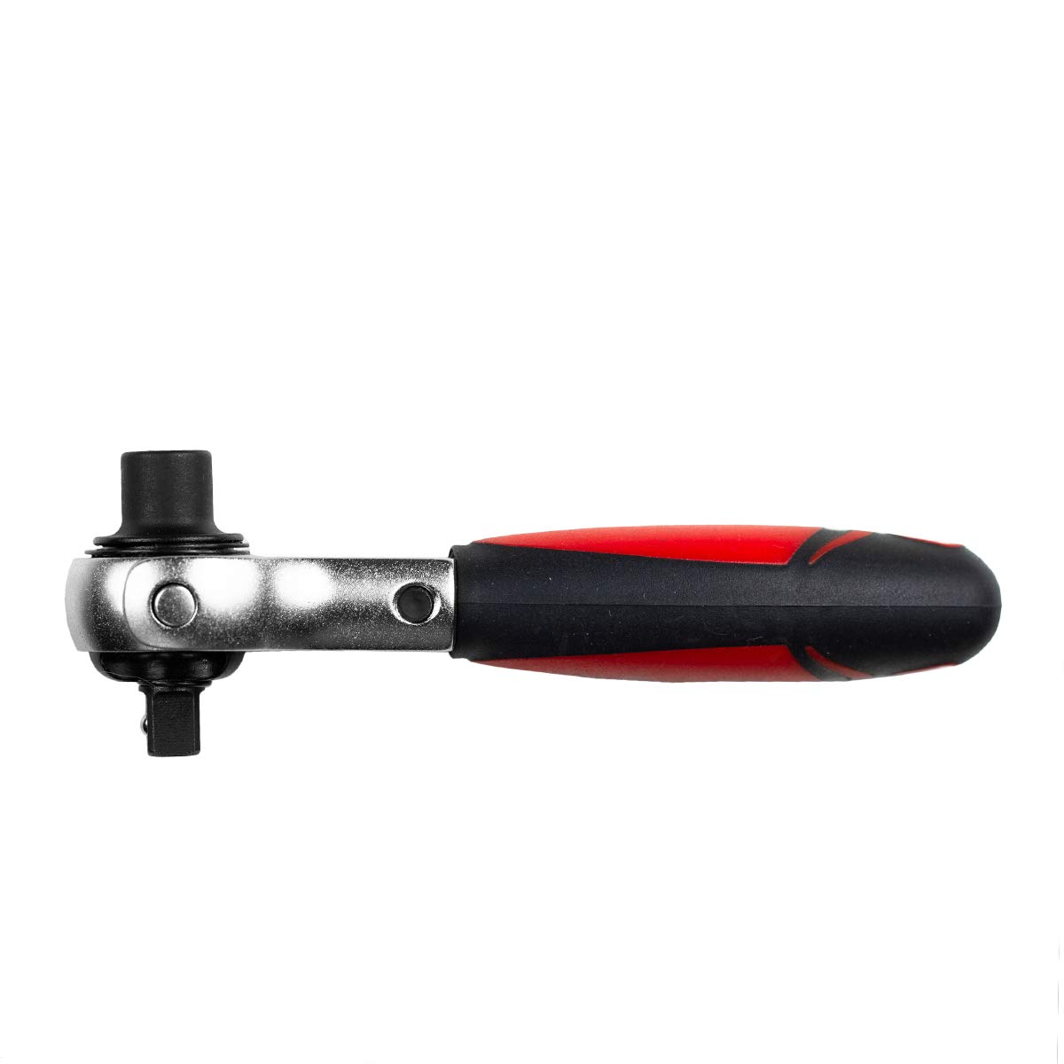 Professional Rotating Head Ratchet 180° 1/4 Inch for Bits and Socket Spanner