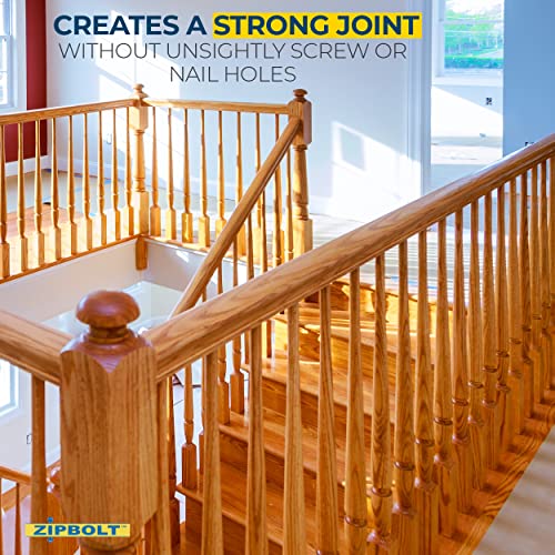 Zipbolt Handrail to Newel Post Connector — 13.810 Slipfix Railbolt